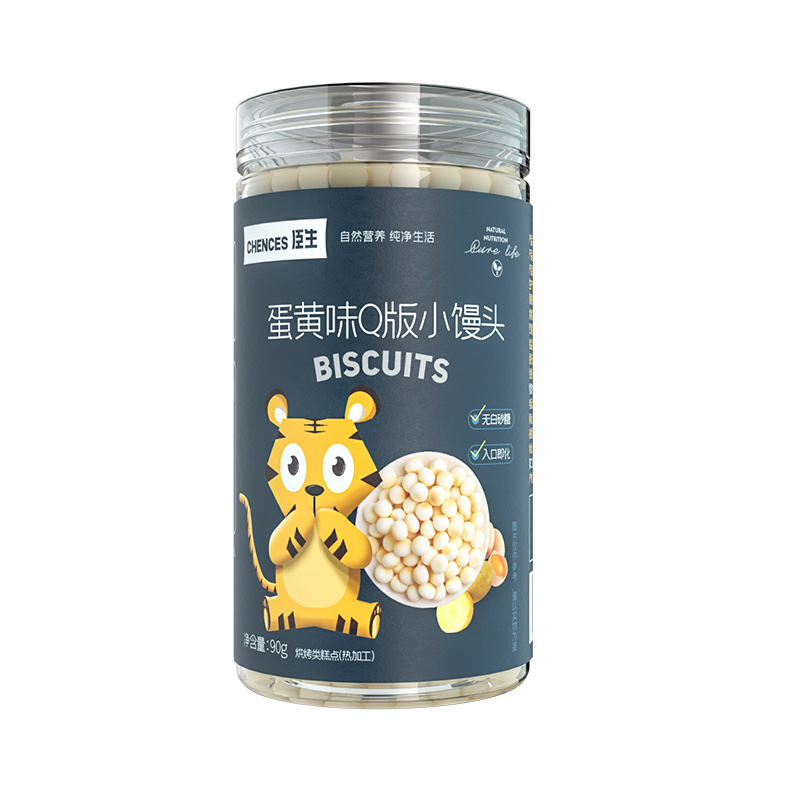 Q版小馒头蛋黄味